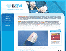 Tablet Screenshot of insealmedical.com
